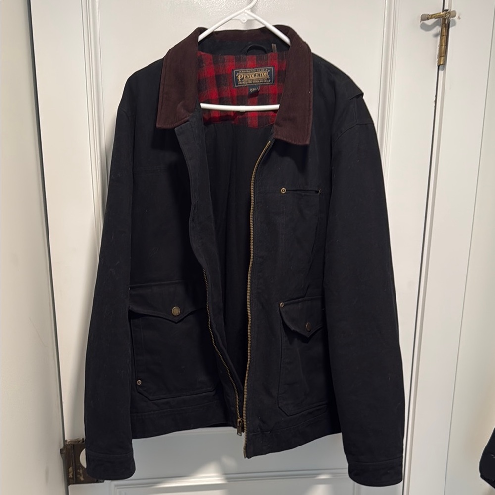 Pendleton Black and Brown Military Field Jacket
